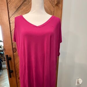 Magenta Tee
